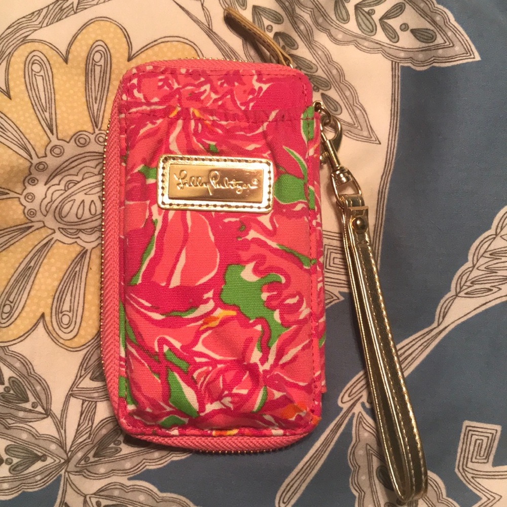 Lilly Pulitzer Mai Tai Phone Holder Wristlet